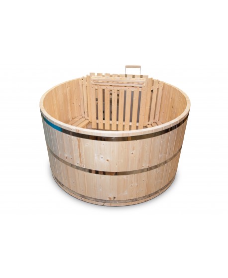 The base model: wooden hot tub The base model: wooden hot tub