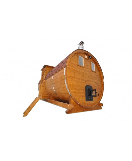 Mobile sauna "Barrel" Mobile sauna "Barrel"