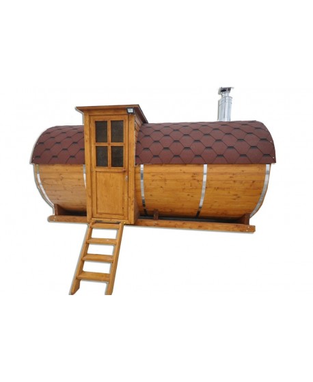 Mobile sauna "Barrel" Mobile sauna "Barrel"