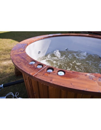 massage system for hot tub