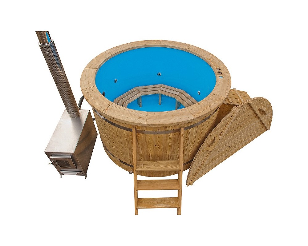 Wood fired plastic hot tub 1.6 m Wood fired plastic hot tub 1.6 m