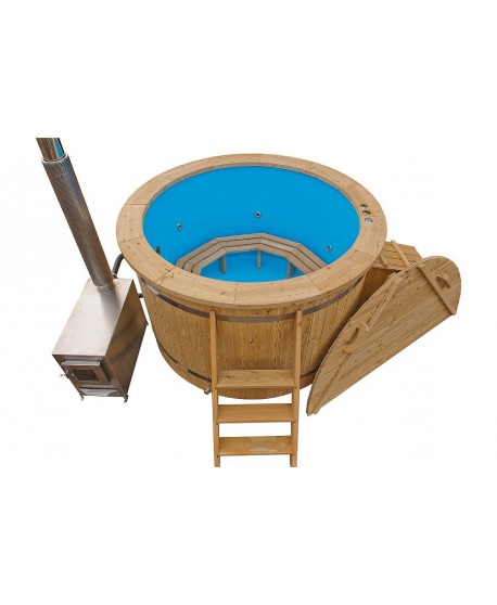 Wood fired plastic hot tub 1.6 m Wood fired plastic hot tub 1.6 m