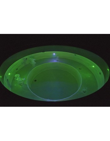 LED lighting in hot tub