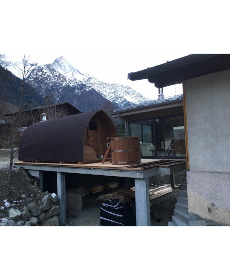 Small outdoor sauna Small outdoor sauna