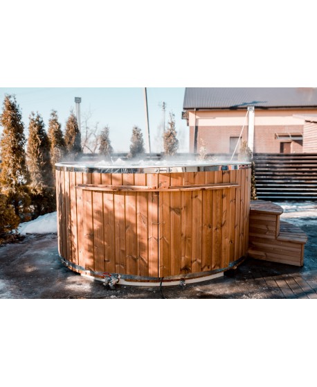Outdoor Jacuzzi with overflow system 1.9 m Outdoor Jacuzzi with overflow system 1.9 m