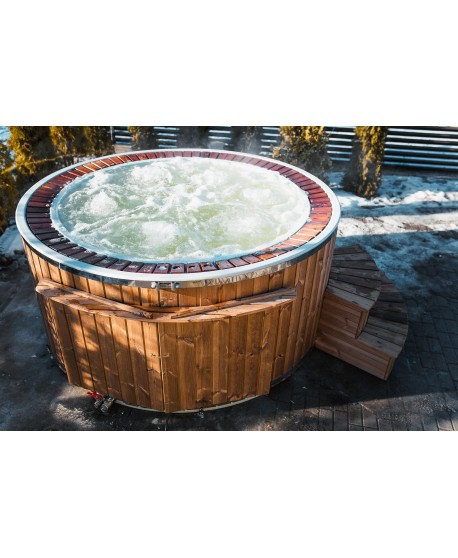 Outdoor Jacuzzi with overflow system 1.9 m Outdoor Jacuzzi with overflow system 1.9 m