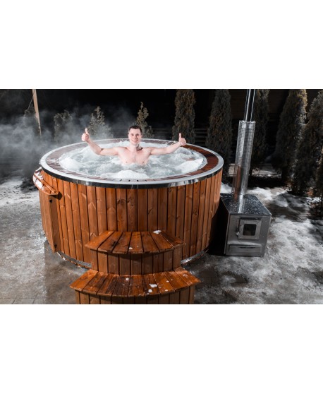 Outdoor Jacuzzi with overflow system 1.9 m Outdoor Jacuzzi with overflow system 1.9 m