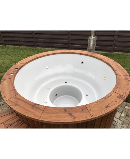 Wood fired hot tub Wood fired hot tub