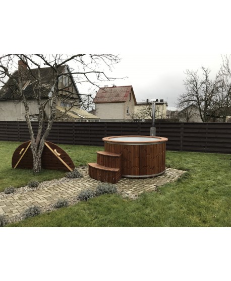 Wood fired hot tub Wood fired hot tub