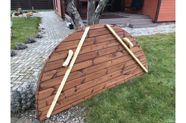 Lauko kubilas stiklo audinio 1,82 m Lauko kubilas stiklo audinio 1,82 m