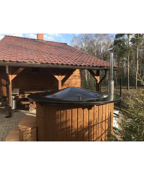 Plastic cover for hot tubs Plastic cover for hot tubs