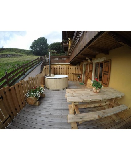 Cheap hot tub with fiberglass liner 1.8 m Cheap hot tub with fiberglass liner 1.8 m