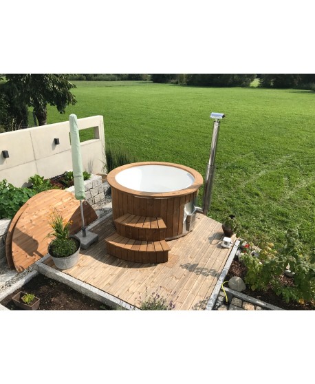 Wood fired hot tub Wood fired hot tub