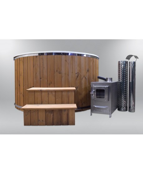 Wood fired hot tub Wood fired hot tub