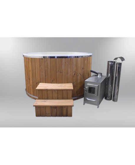 Wood fired hot tub Wood fired hot tub