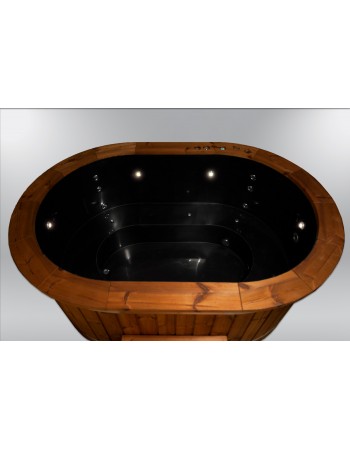 Ofuro hot tub with massages