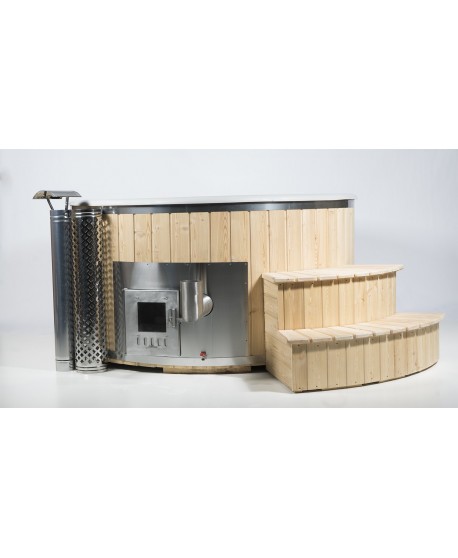 Fiberglass lined outdoor SPA - hot tub Fiberglass lined outdoor SPA - hot tub