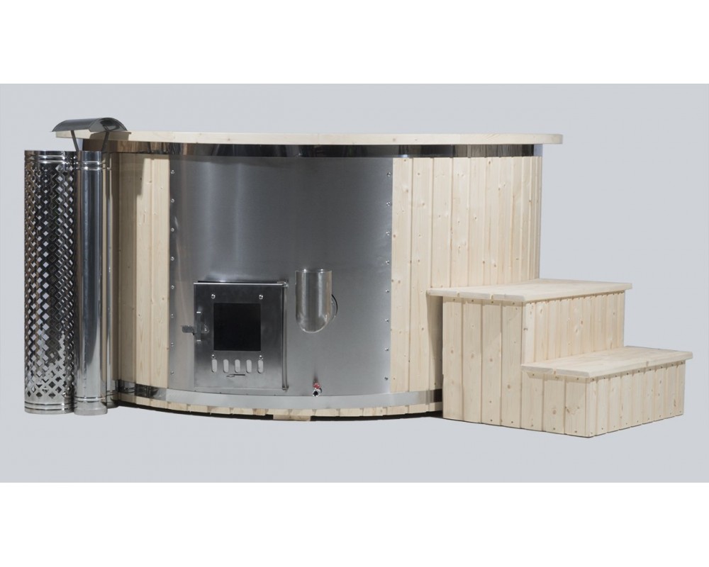 Fiberglass hot tub model in blue pearl color! Fiberglass hot tub model in blue pearl color!