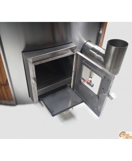 integrated stove for hot tub integrated stove for hot tub