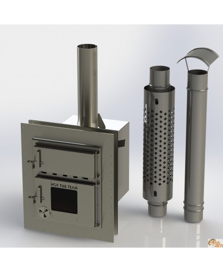 Integrated stove for plastic hot tubs KKI Np-01 Integrated stove for plastic hot tubs KKI Np-01