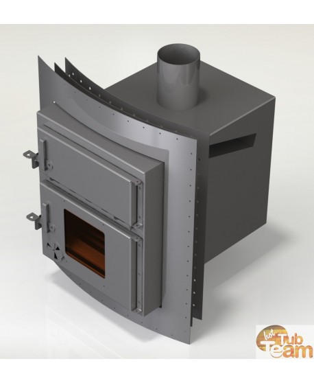 Integrated stove for plastic hot tubs KKI Np-01