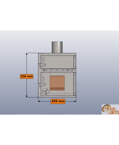 Integrated stove Integrated stove