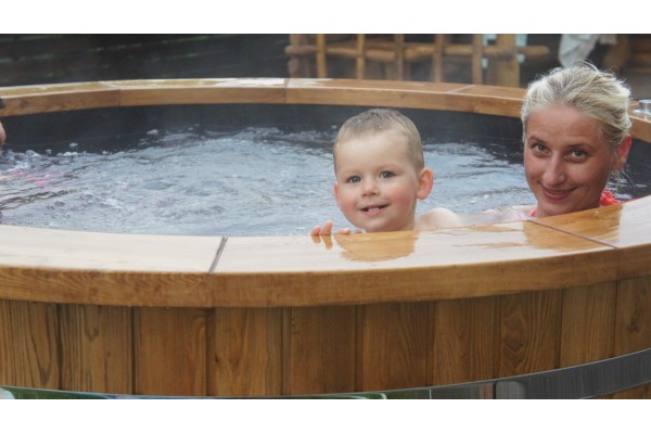 plastic thermowood hot tub plastic thermowood hot tub