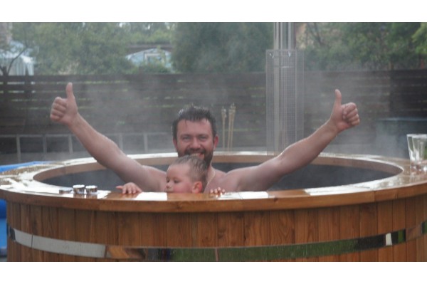plastic thermowood hot tub plastic thermowood hot tub