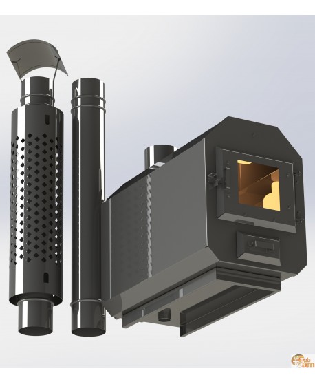 Wood burner heater, model: KA8 np - 2