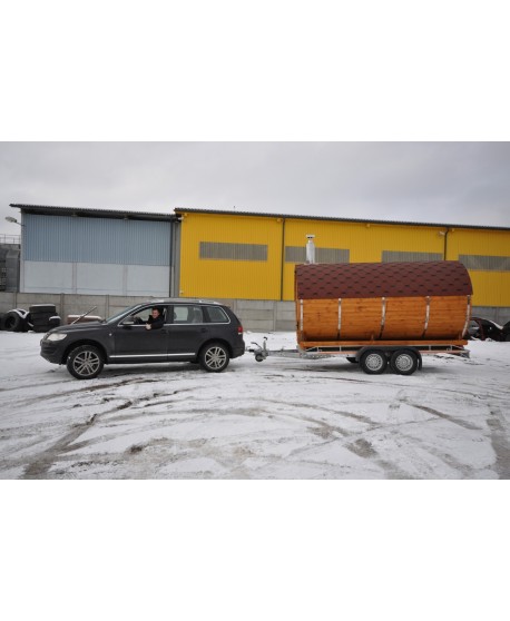 Mobile sauna "Barrel" Mobile sauna "Barrel"