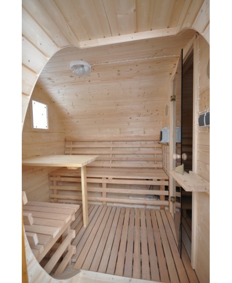 Mobile sauna "Barrel" Mobile sauna "Barrel"