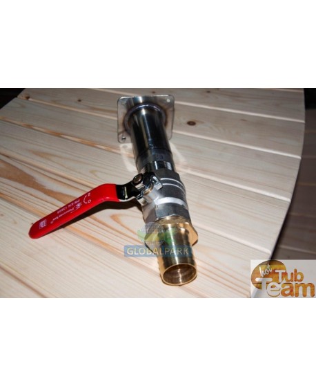 External water release faucet hot tub External water release faucet hot tub