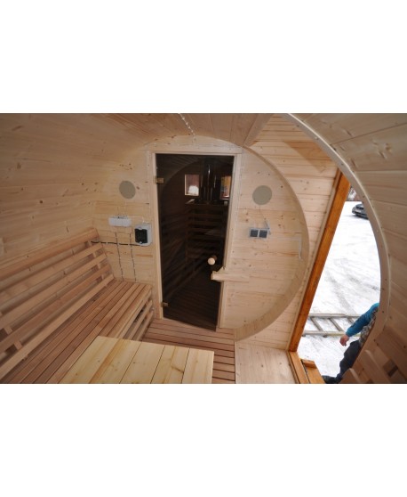 Mobile sauna "Barrel" Mobile sauna "Barrel"