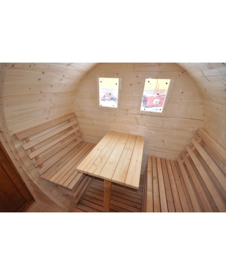 Mobile sauna "Barrel" Mobile sauna "Barrel"