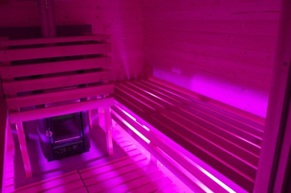Sauna (inclined roof) Sauna (inclined roof)