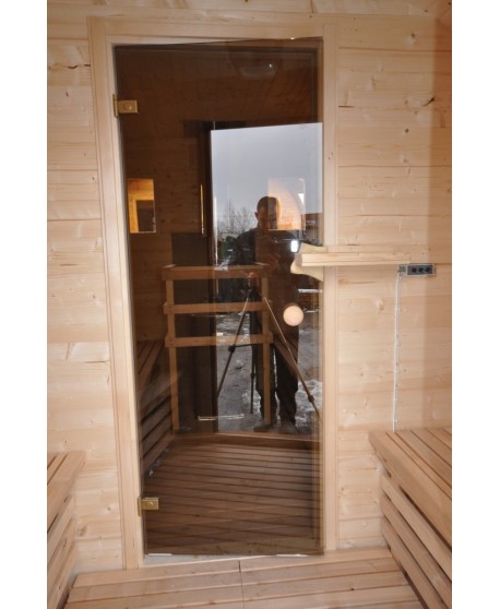 Oval roof sauna Oval roof sauna