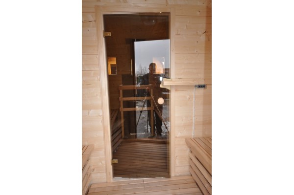 Oval roof sauna Oval roof sauna
